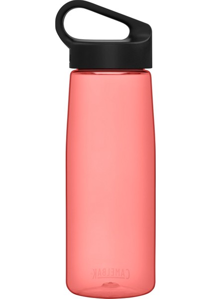 Rose Carry Cap Geri Dönüştürülmüş Tritan Plastik Pembe Suluk 750 ml modelleri