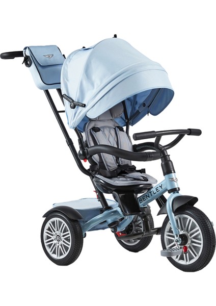 Açık Mavi Üç Tekerlekli Bebek & Çocuk Bisikleti