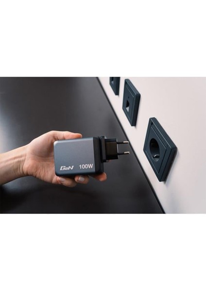 GNC-100 100W Gan Charger Hızlı Şarj Cihazı fırsatları