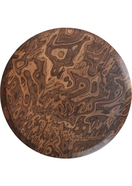 Nest Mermer Ayaklı Kök Kaplama Yuvarlak Yan Sehpa fırsatları