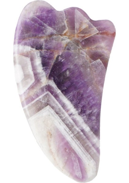 Ametist Gua Sha Yüz Masaj Taşı