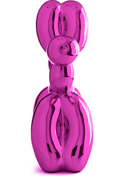 Jeff Koons Balloon Dog Pembe Heykel modelleri