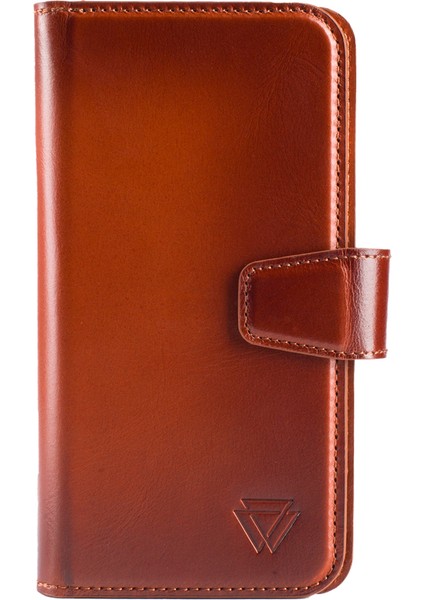 Multi Wallet iPhone 16 Pro Max British Deri Telefon Kılıfı