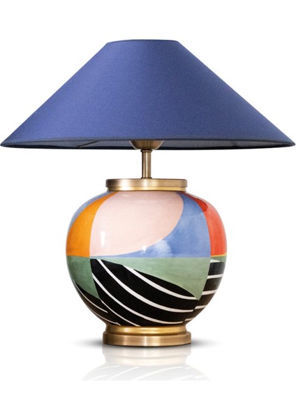 Pieno El Yapımı Seramik Abajur