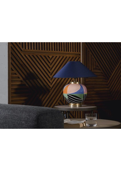 Pieno El Yapımı Seramik Abajur modelleri