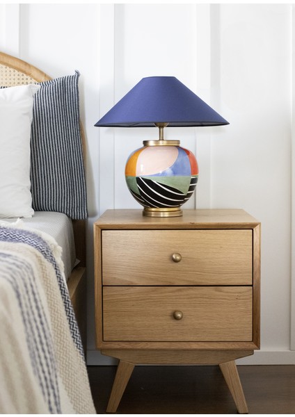 Pieno El Yapımı Seramik Abajur