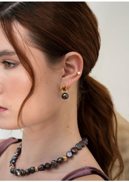 Aria Mayorka Inci 925 Ayar Gümüş Kadın Tragus Piercing Küpe fiyatları