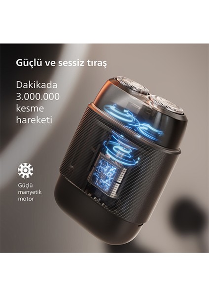 Shaver 500 Serisi S591/05 Islak ve Kuru Elektrikli Kompakt Tıraş Makinesi indirimleri
