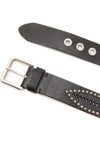 Siyah Troklu Kadın Deri Kemer fiyatları