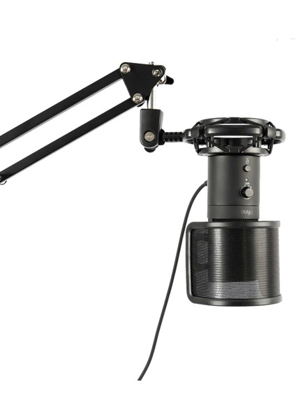 T683 USB Type C Profesyonel Siyah Mikrofon Seti modelleri
