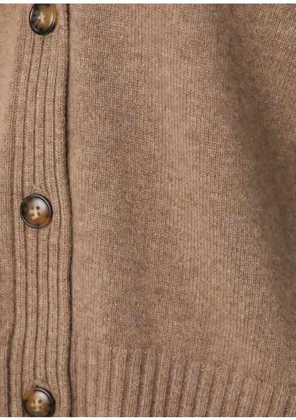 Kaia Koyu Bej Kaşmir Triko Hırka indirimleri