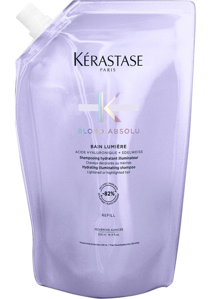 Blond Absolu Bain Lumiere Parlaklık Veren Refill Şampuan 500 ml
