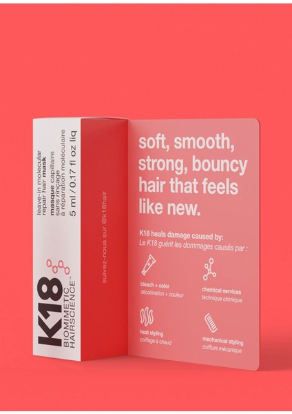 Moleküler Onarıcı Saç Maskesi 5 ml modelleri