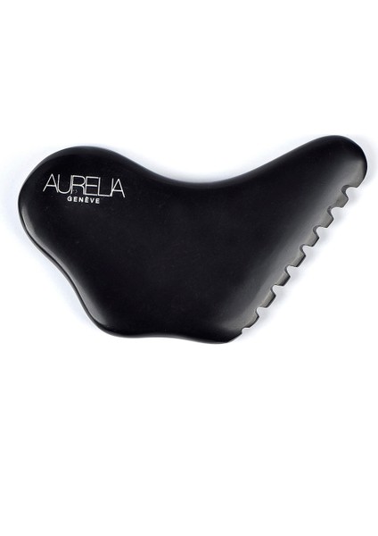 Black Bıan Stone Butterfly Shaped gua sha