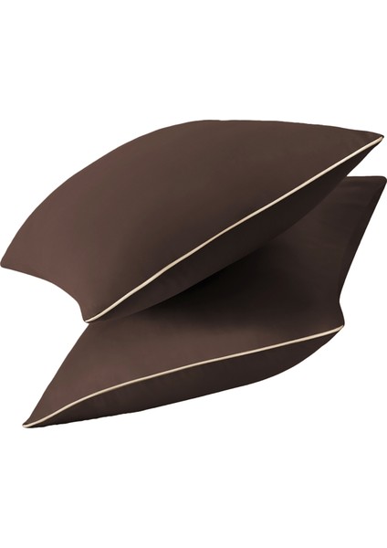 Bej Biyeli Kahverengi Vizon Pamuk Saten Çift Kişilik Nevresim Takımı modelleri