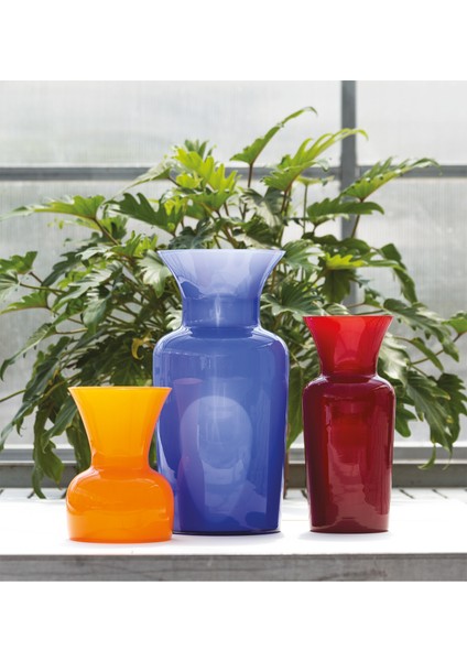 Profili Daisy Zeytin Yeşili Cam Büyük Boy Vazo fiyatları