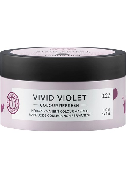 Colour Refresh 0.22 Vivid Violet Besleyici Renk Maskesi 100 ml