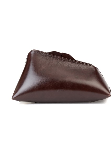 8.30 Pm Koyu Kahverengi Kadın Deri El Portföyü