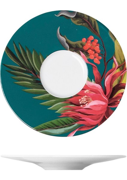 My China Parasio Porselen Espresso Tabağı 12 cm