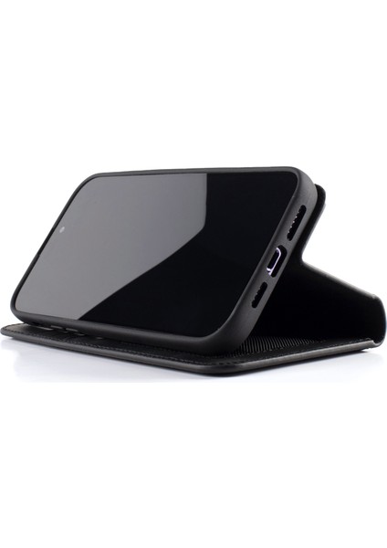 Magic Case IPHONE16 Pro Max Black Deri Telefon Kılıfı modelleri