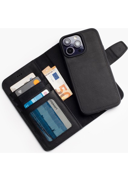Magic Case IPHONE16 Pro Max Black Deri Telefon Kılıfı fırsatları