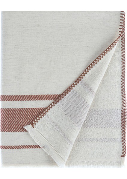 Fındık Rengi Keten Terra Tencel™ Banyo Havlusu 90 x 150 cm