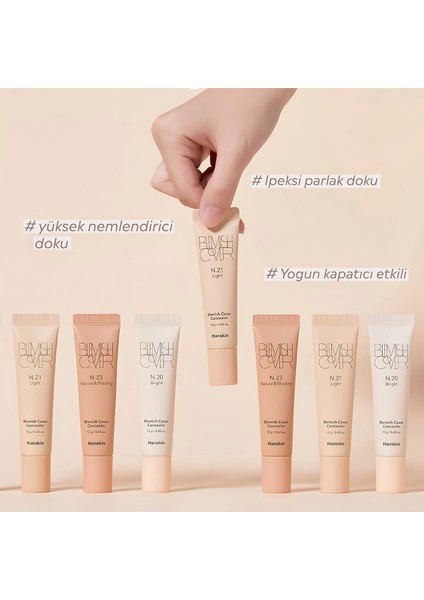 Blemish Cover Concealer N21 Light Leke Kapatıcı 12 gr fırsatları
