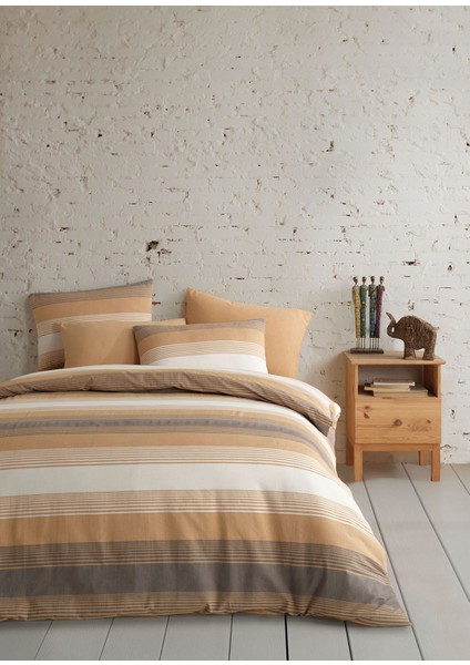 Caden Desenli Renkli Pamuk Çift Kişilik Nevresim Takımı 200 x 220 cm fiyatları