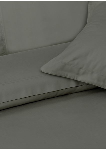 Ängsgranskog Antrasit %100 Pamuk Battal Boy Nevresim Takımı 240 x 220 cm modelleri