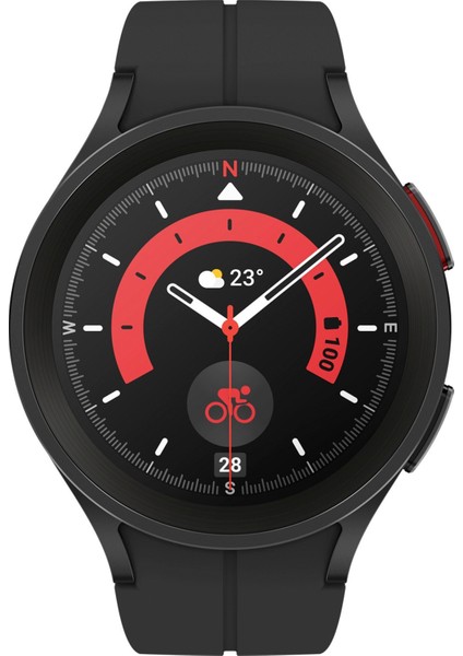 Galaxy Watch 5 Pro 45MM Siyah Titanium Akıllı Saat SM-R920NZKATUR