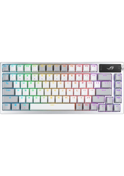 Rog Azoth 2.4 Ghz Speednova Nx Mekanik Kablosuz Beyaz Gaming Klavye