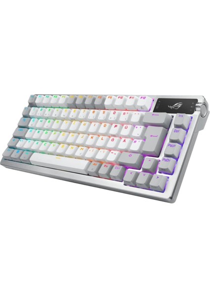 Rog Azoth 2.4 Ghz Speednova Nx Mekanik Kablosuz Beyaz Gaming Klavye fiyatları