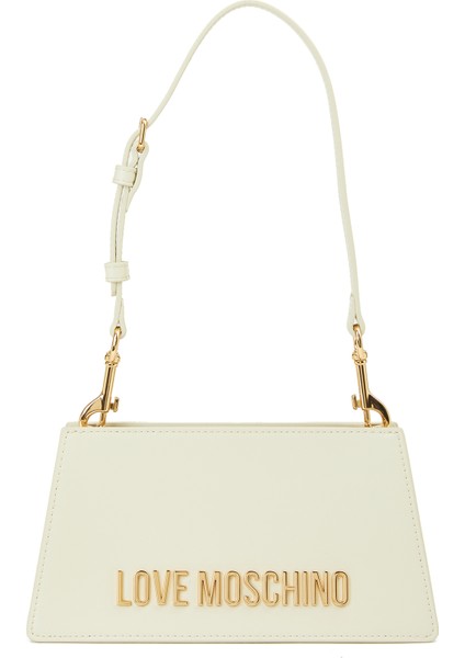 Fildişi Logolu Kadın Omuz Çantası