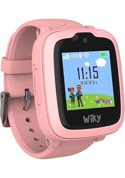 4 Plus Pembe 4GB/512MB Görüntülü Konuşma Konum Takibi Sos Butonu Akıllı Çocuk Saati fiyatları