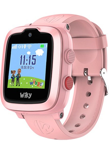 4 Plus Pembe 4GB/512MB Görüntülü Konuşma Konum Takibi Sos Butonu Akıllı Çocuk Saati modelleri