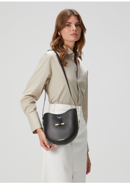 Dia Siyah Kadın Deri Çapraz Çanta fiyatları