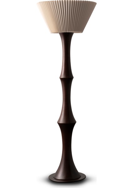 Mullen Floor Lamp Ceviz Lambader