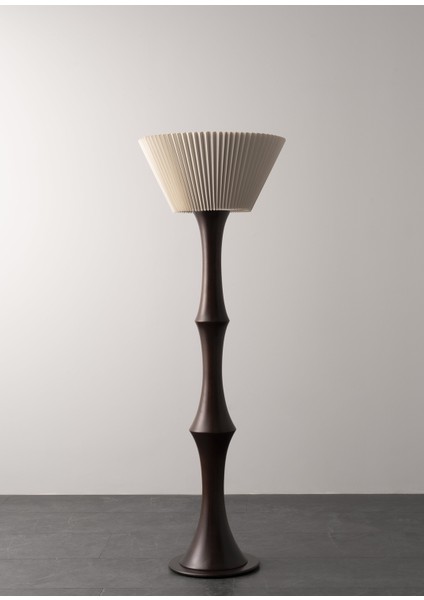 Mullen Floor Lamp Ceviz Lambader modelleri