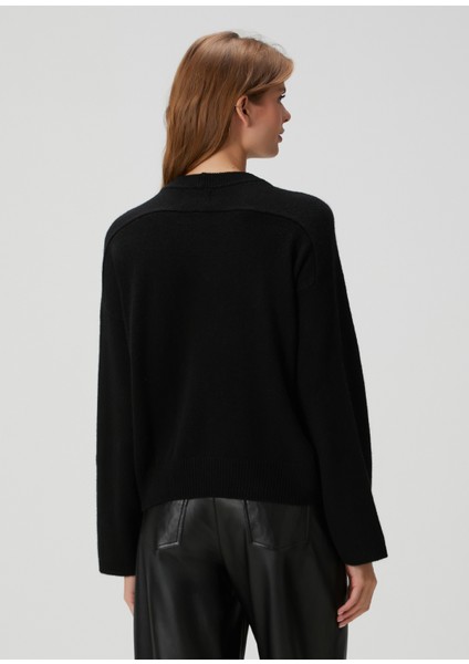 Bill Siyah Kaşmir Triko fırsatları