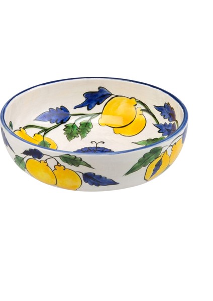 Amalfi Coast Handmade Midi Seramik Salata Kasesi