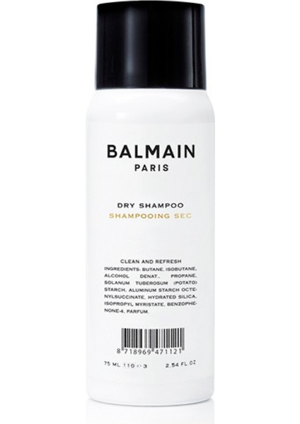 Dry Shampoo Canlandırıcı Hacim Veren Kuru Şampuan 75 ml