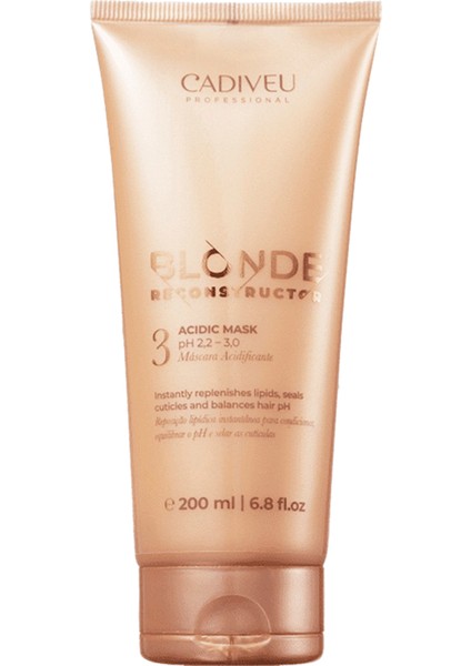 Blonde Reconstructor Ph Dengeleyici Saç Maskesi 200 ml