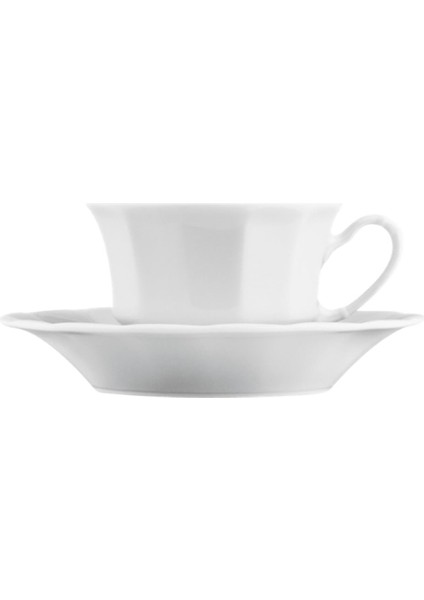 Grecqe White Porselen Kahve Fincanı