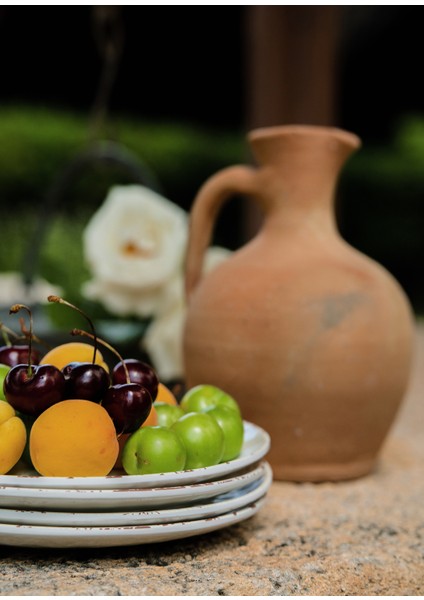 Luna Mavi 12 Parça Melamin Tabak Seti indirimleri