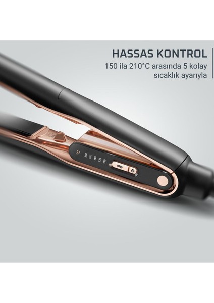 Ultimate Experience Thermocare Siyah Saç Düzleştirici SF8120F0 fırsatları