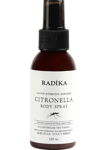 Citronella Doğal Vücut Spreyi 100 ml