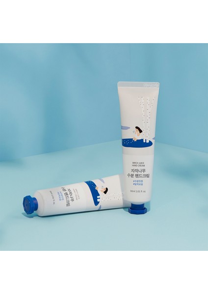 Birch Juice Hand Cream Kırışıklık Karşıtı Besleyici Nemlendirici El Kremi 30 ml modelleri