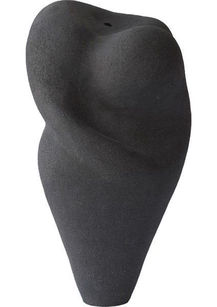 Dialogue 03 Kahverengi Stoneware Dekoratif Obje