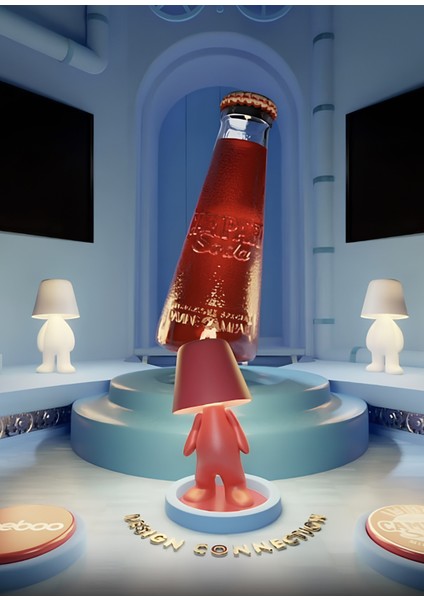 Sweet Brothers Tom Campari Soda Özel Seri Kırmızı Masa Lambası fiyatları