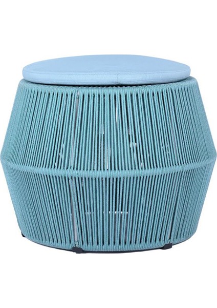 Wo Cage Mavi Turkuaz Alüminyum Bahçe Pufu